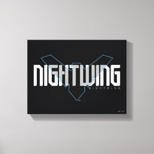 Toile Graphique de nom high-tech Nightwing