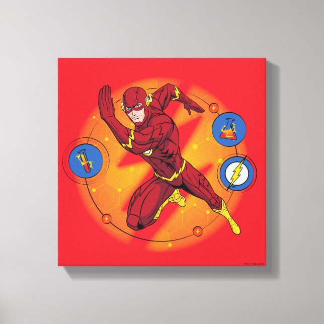 Toile Graphique d'exécution du laboratoire Flash de dess (Recto)