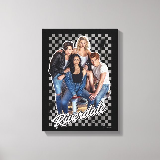 Toile Graphique du groupe Retro Riverdale (Recto)