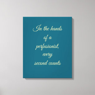 Toile Graphiques sarcelle modernes sans empattement pour