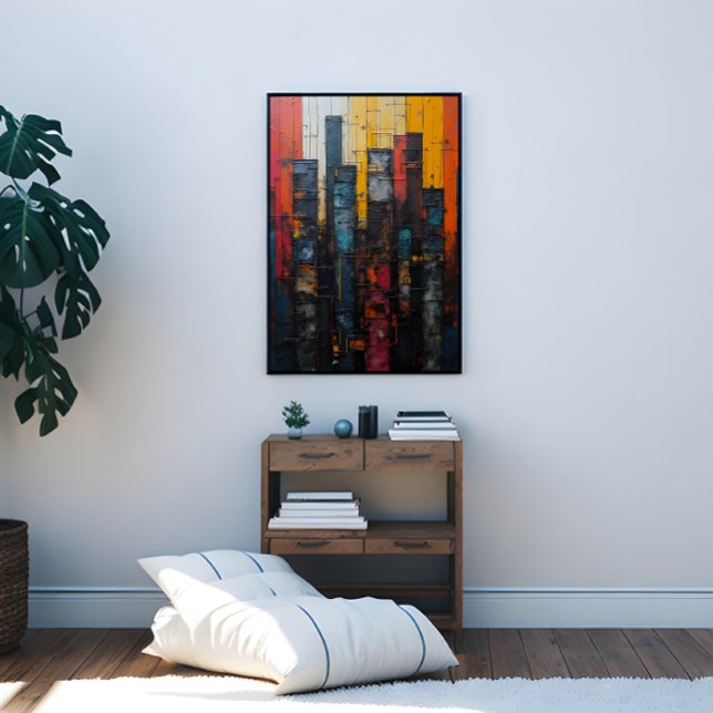 Toile Gratte-ciel (Skyscrapers Canvas Print)