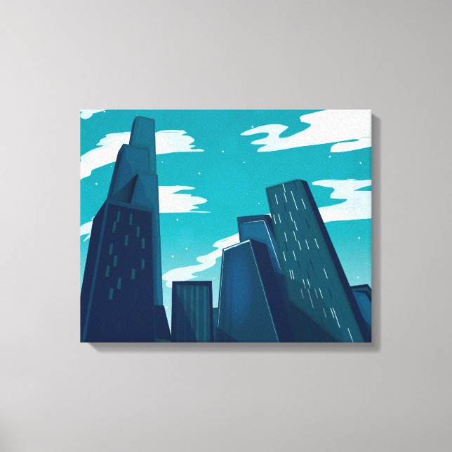 Toile Gratte-ciel de Chicago (Recto)