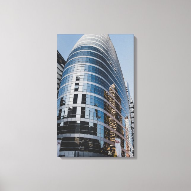 Toile gratte-ciel en verre de Dubaï (Recto)