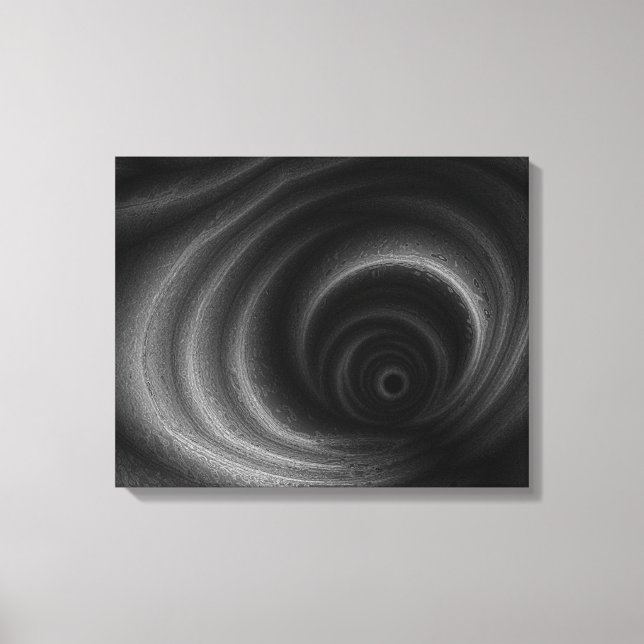 Toile Gravité noire (Recto)
