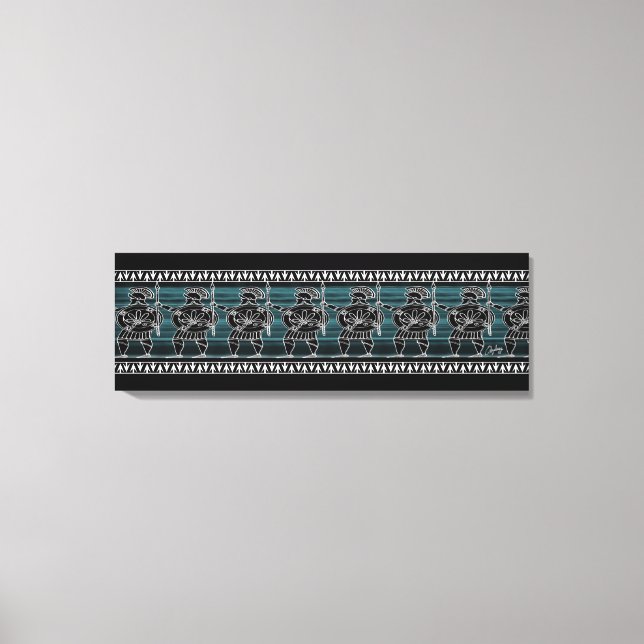 Toile Grec Black (Recto)