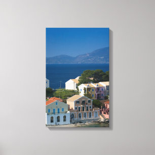 Toile GRÈCE, Îles ioniennes, KEFALONIA, Assos :