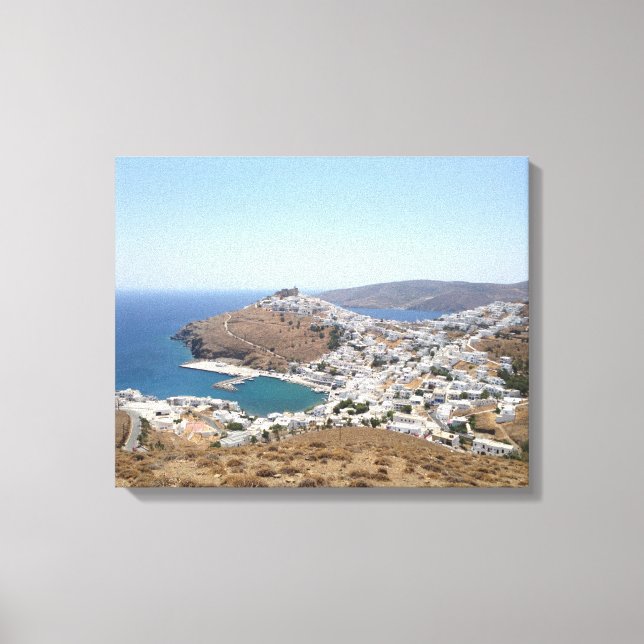 Toile Greece, Astypalaia, Chora (Recto)