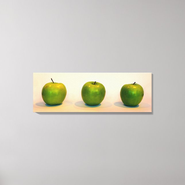 Toile Green Apple Trio (Recto)