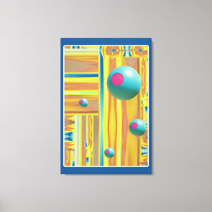 Toile Green New Deal - Ken Gage Surreal Art