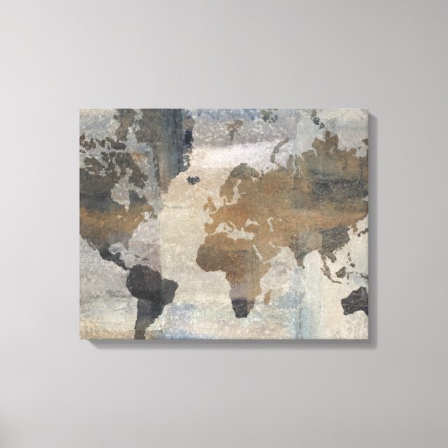 Toile Grey Stone Map (Recto)