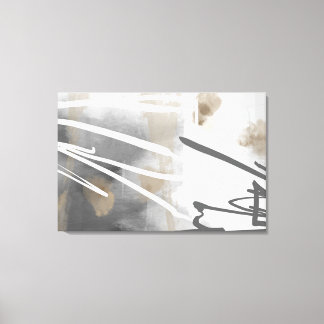 Toile Grige neutre minimaliste nordique Abstrait nordiqu