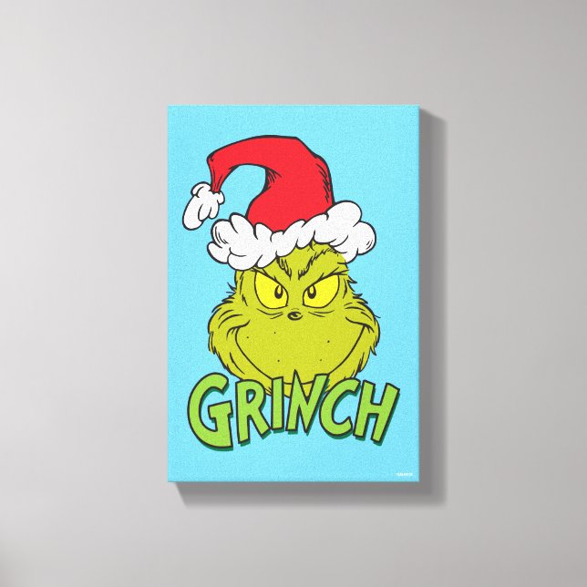 Toile Grinch Classique | Méchant ou Gentil (Recto)