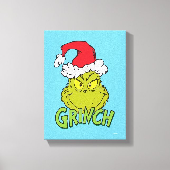 Toile Grinch Classique | Méchant ou Gentil (Recto)