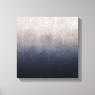Toile Gris bleu gris blanc gris blanc abstrait moderne