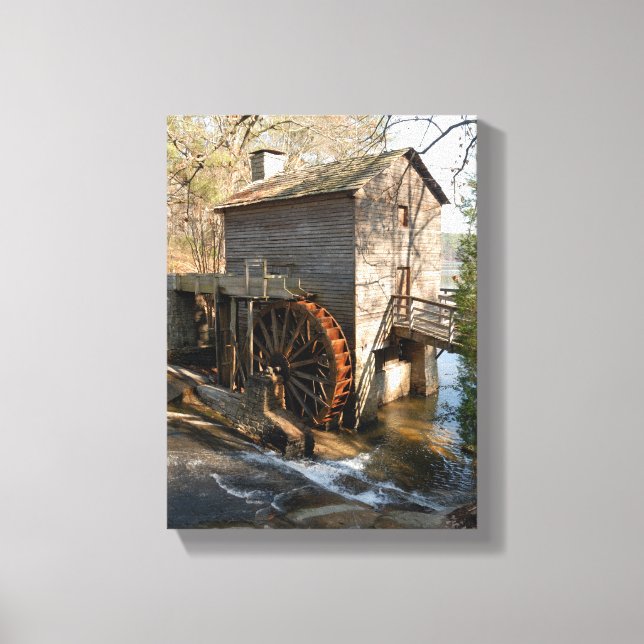 Toile Grist MIll Stone Mountain Georgia (Recto)
