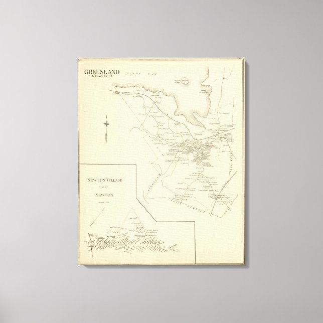 Toile Groenland, Rockingham Co (Recto)