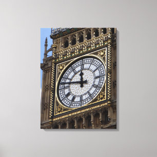 Toile Gros plan sur Big Ben London Travel