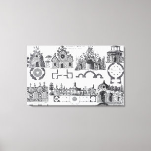 Toile Grotto de "Jardins Anglo-Chinois" de Geo