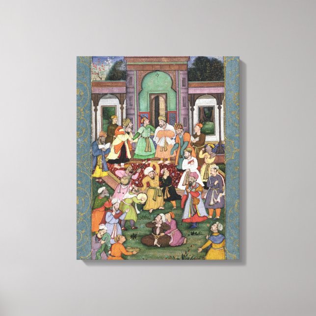 Toile Groupe de derviches tourneurs, du Large Clive (Recto)