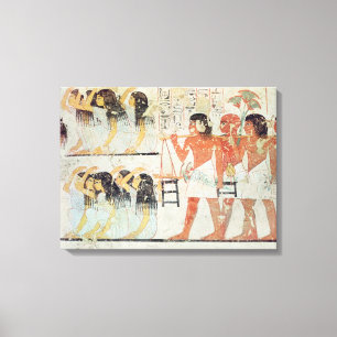 Toile Groupe de personnes en deuil lors du cortège funèb