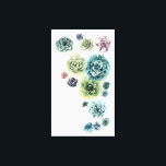 Toile Groupe de succulents<br><div class="desc">Groupe de succulents. Artiste : Grace Popp. ID d'image : 148320Z.</div>