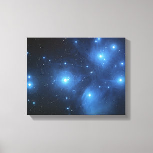 Toile Groupe d'étoile de Pleiades