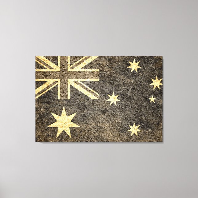 Toile Grunge Australia (Recto)