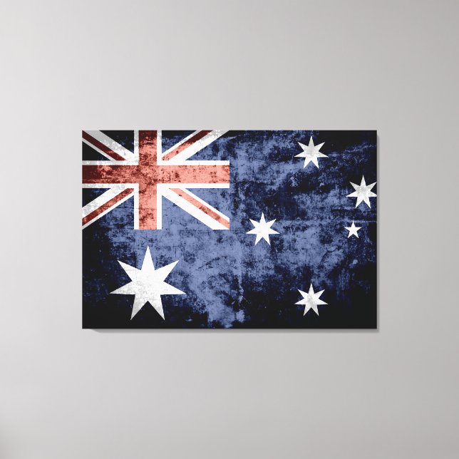 Toile Grunge Australia (Recto)