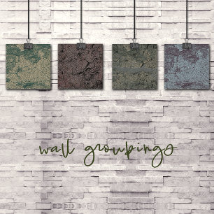 Toile Grunge Style Textured Rock Peinture