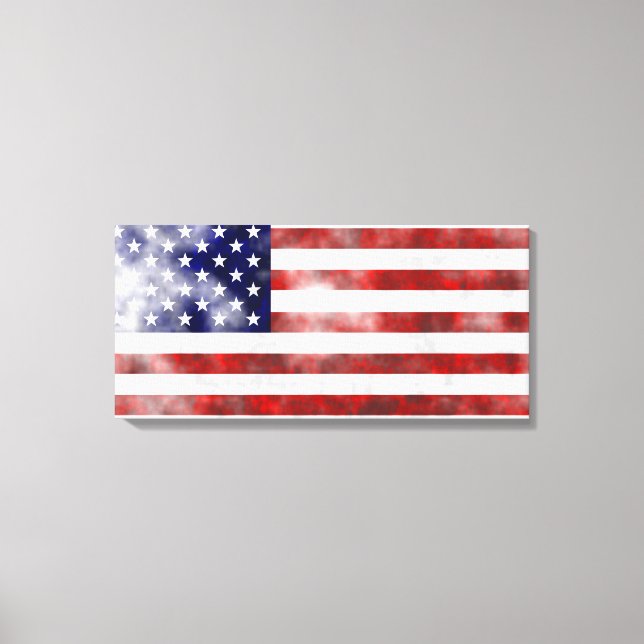 Toile Grunge USA (Recto)