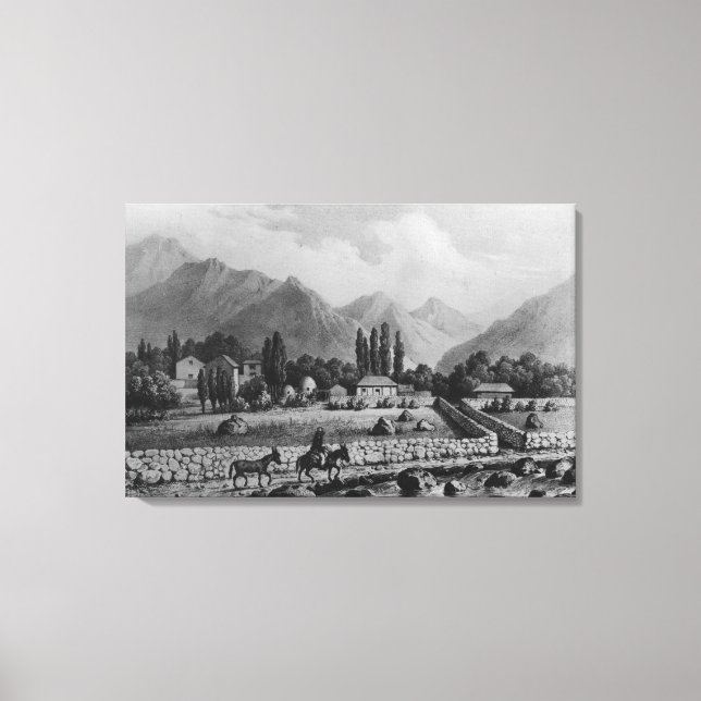 Toile Guanta, de 'Historia de Chile', 1854 (Recto)