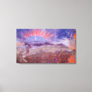 Toile "Guerre civile : soulèvement du Nord"