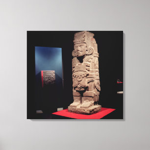 Toile Guerrier, de la culture de Toltec