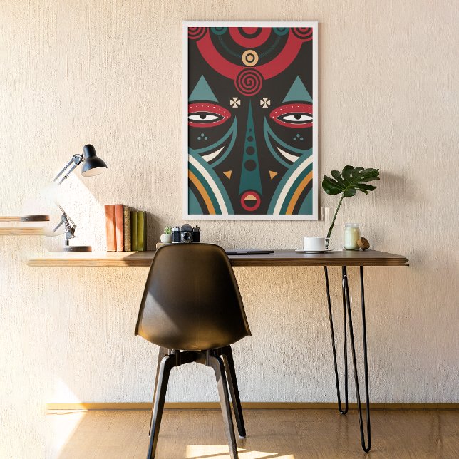 Toile Guerrier Masaï (Créateur téléchargé)