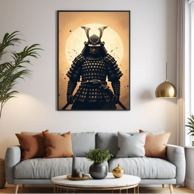 Toile Guerrier samouraï épique Armure japonaise (Créateur téléchargé)