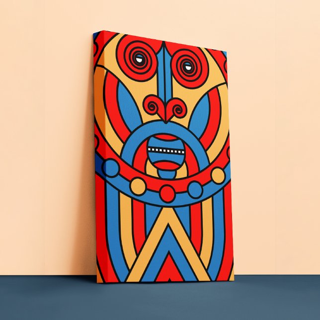 Toile Guerrier tribal africain (Créateur téléchargé)
