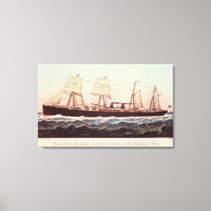 Toile Guion Line Steamship Arizona