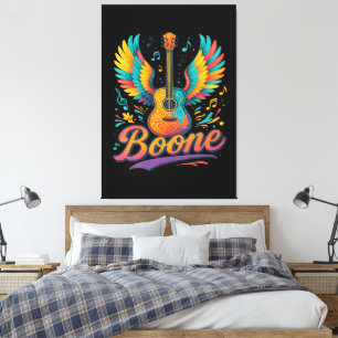 Toile Guitare Boone