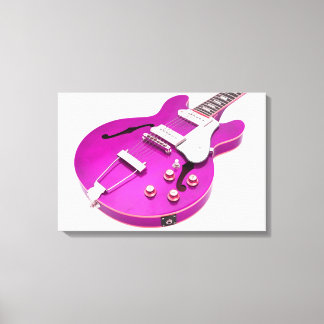Toile GUITARE ÉLECTRIQUE PURPLE ICONIQUE 16x24
