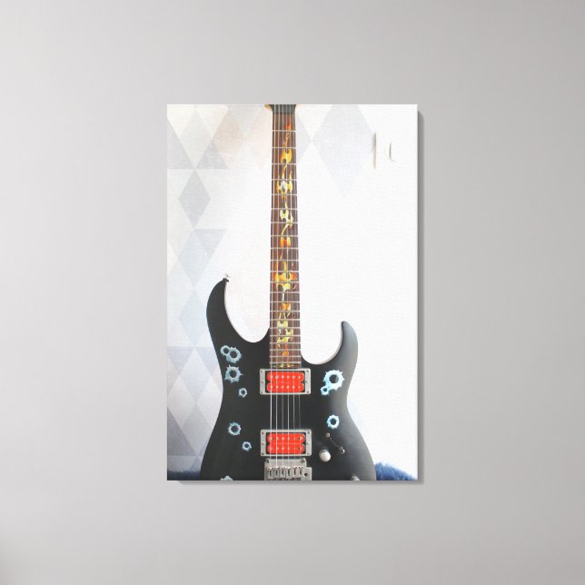 Toile Guitare mignonne (Recto)