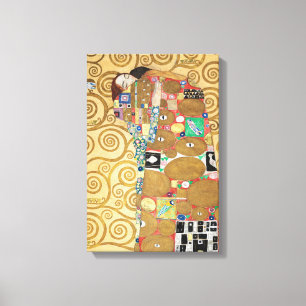 Toile Gustav Klimt - Accomplissement, frise Stoclet