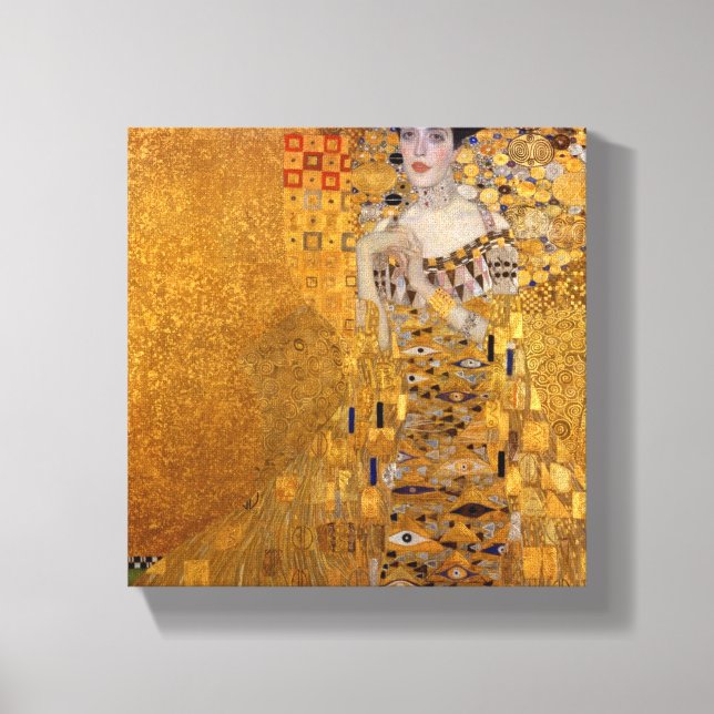 Toile Gustav Klimt - Adele Bloch-Bauer I. (Recto)