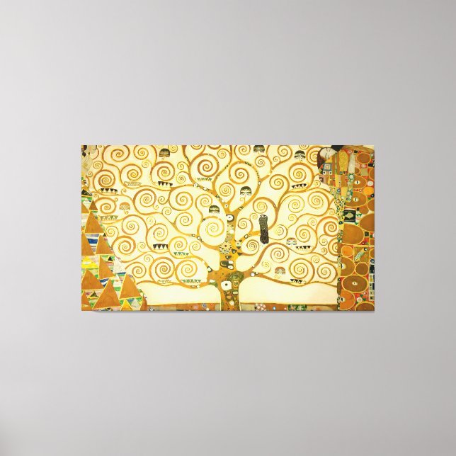 Toile Gustav Klimt - Arbre de vie (Recto)
