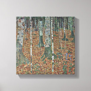 Toile Gustav Klimt - bouleau