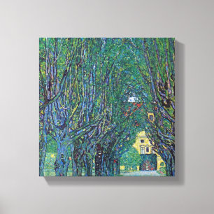 Toile Gustav Klimt - Chemin du parc