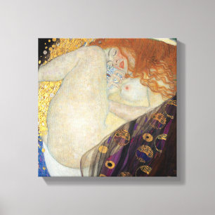 Toile Gustav Klimt - Danae