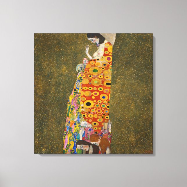 Toile Gustav Klimt - Espoir (Recto)