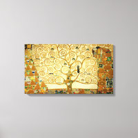 Gustav Klimt L'Arbre De Vie Art Nouveau Vintage