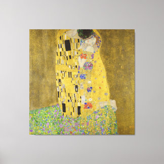 Toile Gustav Klimt - Le baiser