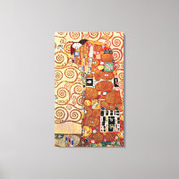 Gustav Klimt - Le Baiser - Peinture d'art fin